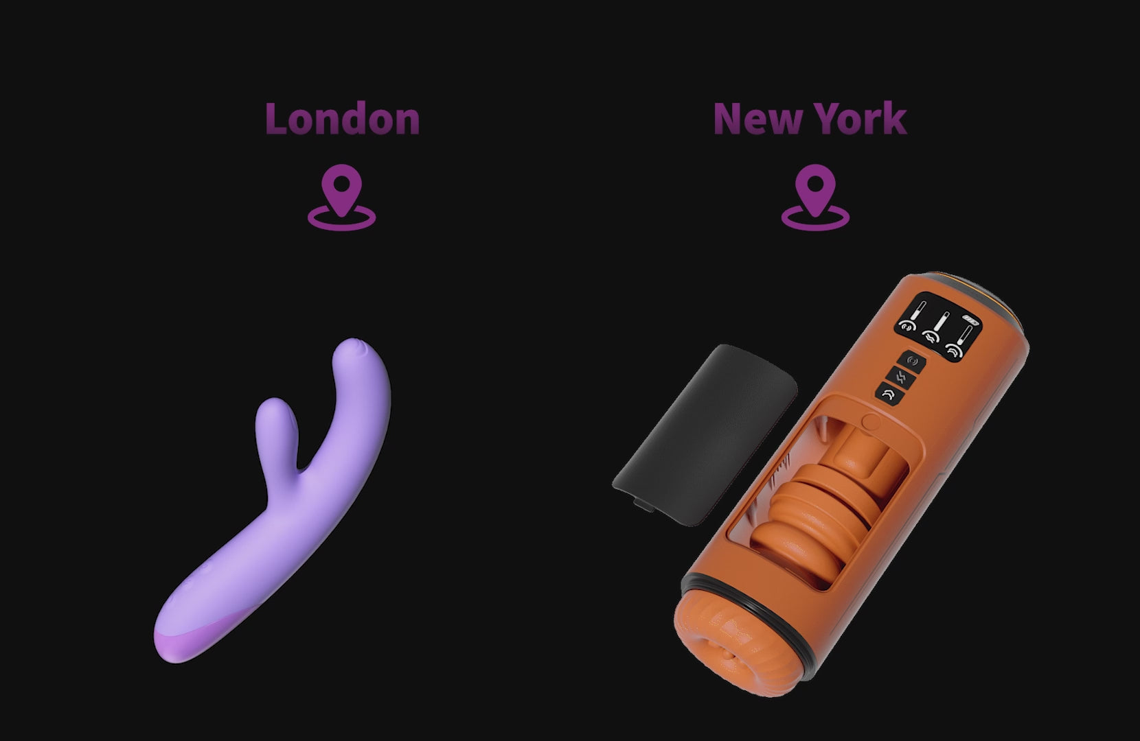 Fantasy Nova™ Male Masturbator – Automatic Thrusting & Rotating Stroker with Soft Silicone Sleeve