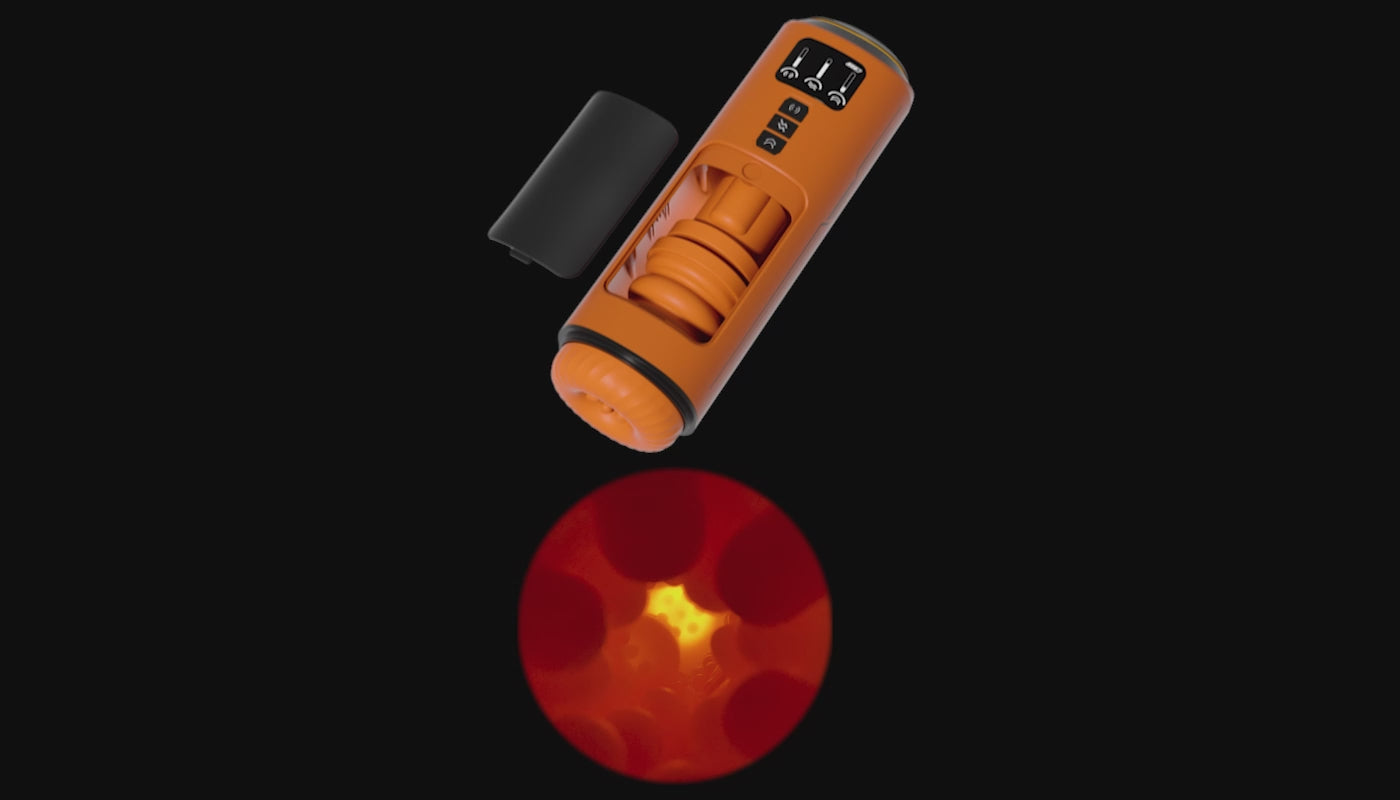 Fantasy Nova™ Male Masturbator – Automatic Thrusting & Rotating Stroker with Soft Silicone Sleeve