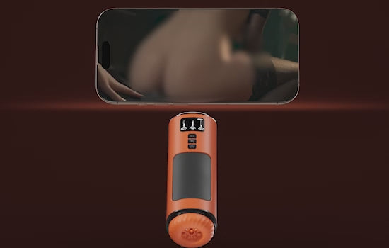 Fantasy Nova™ Male Masturbator – Automatic Thrusting & Rotating Stroker with Soft Silicone Sleeve