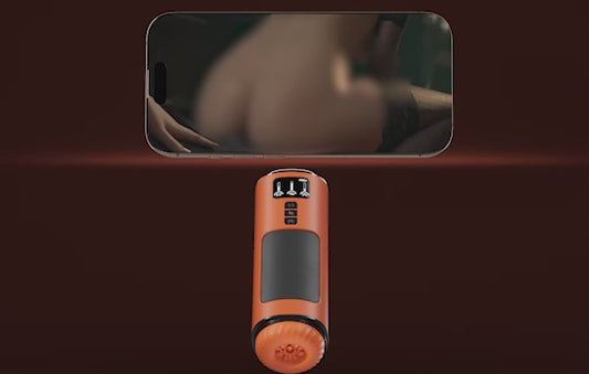 Fantasy Nova™ Male Masturbator – Automatic Thrusting & Rotating Stroker with Soft Silicone Sleeve